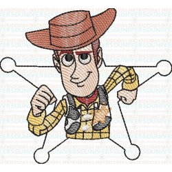 Matriz de Bordado Toy Story Xerife Woody