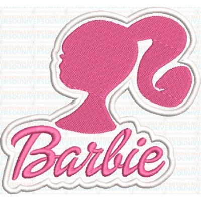 Matriz de Bordado Barbie Logo Matriz de Bordado Barbie Logo