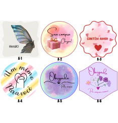 250 Etiquetas Adesivas para Embalagens 250 Etiquetas Adesivas para Embalagens