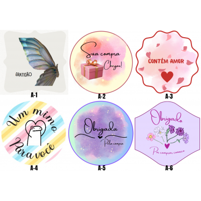 250 Etiquetas Adesivas para Embalagens 250 Etiquetas Adesivas para Embalagens