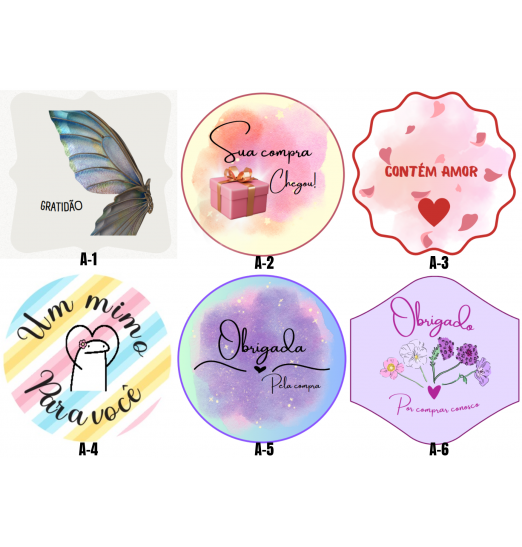 250 Etiquetas Adesivas para Embalagens 250 Etiquetas Adesivas para Embalagens