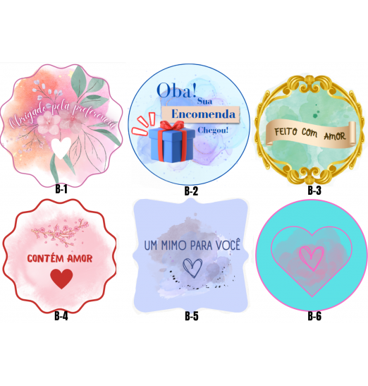 250 Etiquetas Adesivas para Embalagens 250 Etiquetas Adesivas para Embalagens