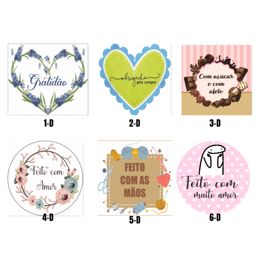 250 Etiquetas Adesivas para Embalagens 250 Etiquetas Adesivas para Embalagens