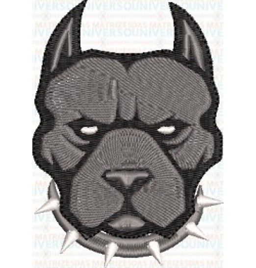 Matriz de Bordado Pitbull Matriz de Bordado Pitbull