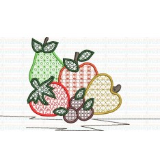Matriz de Bordado Frutas03  Matriz de Bordado Frutas03