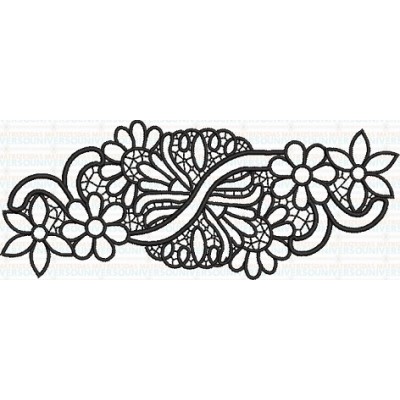 Matriz de Bordado Falso Richelieu 01 Matriz de Bordado Falso Richelieu 01