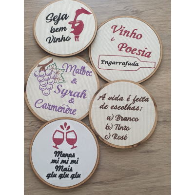 Matriz de Bordado Coleção Vinho  Matriz de Bordado Coleção Vinho