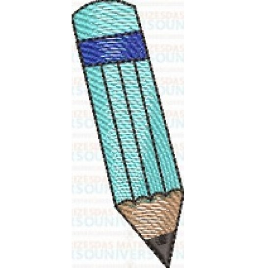 Matriz de Bordado Lápis Matriz de Bordado Lápis